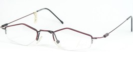 Gafas Vintage Harry&#39;s 502 47 Burdeos / Gris Plata 45-18-140mm - $65.41