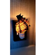 Beach SeaShell Black Hawaiian Radix Night Light Nautical Plug-In Beach D... - $280.22 MXN