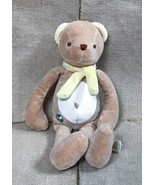 My Natural Plush Light Brown Teddy Bear with Yellow Scarf Lovey Stuffed ... - $12.87