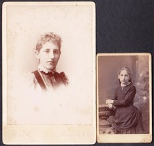 Lette Sewell (2) Antique Photos - Oneonta / Norwich, New York - £26.97 GBP