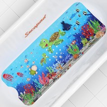 Cartoon Baby Bath Mat, Kids Bathtub Mat Non Slip For Toddler Bath, Turtles - £27.80 GBP