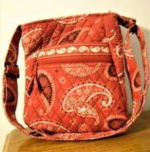 Vera Bradley Mesa Red Messenger Bag - £21.32 GBP