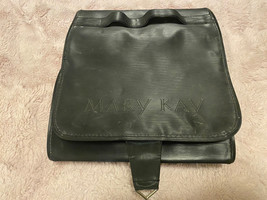 Mary Kay Travel Roll Up Hanging Cosmetic Make Up Organizer Toiletry Bag Black - $23.36