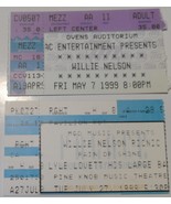 Willy Nelson Original 1999 Ticket Stubs Pine Knob Theatre USA Ovens Audi... - €8,37 EUR