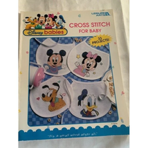 Leisure Arts Disney Babies cross stitch design book - $15.84