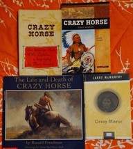 Crazy Horse 4 Book Lot Native American Sioux - £20.23 GBP
