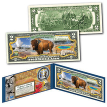 Yellowstone America The Beautiful Parks Wyoming Official $2 U.S. Bill - £11.01 GBP