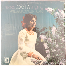 Loretta Lynn – Here&#39;s Loretta Singing &quot;Wings Upon Your Horns&quot; 12&quot; Vinyl LP - £12.37 GBP