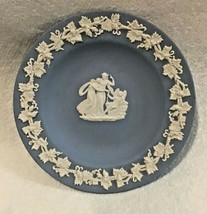 Wedgwood Small Light Blue Designed Plate Made In England 4 Inch - £15.10 GBP