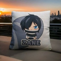 Zane Aphmau Anime Character 14&quot; x 14&quot; Decor Throw Pillow HTF - £152.73 GBP