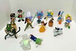 Various Mixed Lot of 16 McDonalds Happy Meal Toys Some Vintage Barbie and More - $11.61