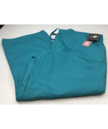 NEW Dickies Medical Uniforms Scrub Pants Teal Flare Easy Care Woman&#39;s XL... - $374.59 MXN