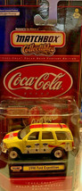 Ford Expedition Coca Cola * 1999 Matchbox Coke 1/64 Polar Bear Fantasy Edition - £13.94 GBP