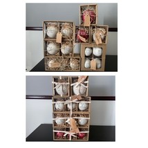 Rae Dunn Christmas Ceramic &amp; Glass Ornaments: 1, 2, 3, 4 Sets- YOU CHOOSE - $24.70+