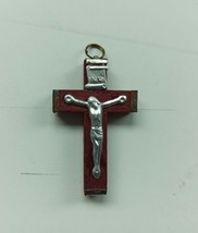 HOLY CHRIST BODY Cross Pendant HALLOWED in HOLY SEPULCHRE CHURCH Jerusal... - $19.75