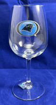 Carolina Panthers Wine Glass. 12 oz Glass. NFL Officially Licensed Product. - £9.58 GBP