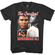 Muhammad Ali Greatest Boxer Montage Mens T Shirt Legend World Heavyweight Champ - £23.58 GBP+