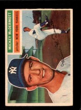 1956 Topps #340 Mickey Mcdermott Vg+ Yankees *NY6982 - £20.40 GBP