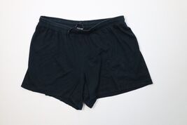 Vintage 90s Reebok Womens Size XL Faded Classic Logo Hot Booty Shorts Black - $34.60