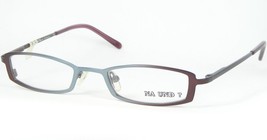 Na Und? Design Marion Ramm 29F4835GR Stone Blue /PLUM Eyeglasses 46-19-133mm - $35.64