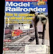 Model Railroader June 2008 How To Compress A Railroad Scene Small Town E... - £6.18 GBP