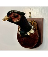 Antique Taxidermy Ring necked Pheasant on wood plaque - £157.53 GBP