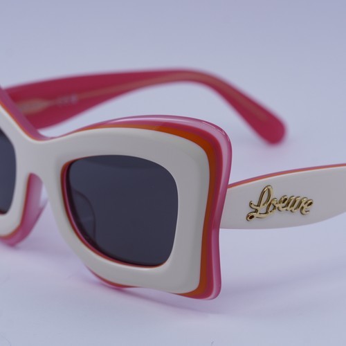 Loewe LW40140U 59A Ivory/Pink Opal/Smoke 50-22-140 Sunglasses New Authentic Item image 4