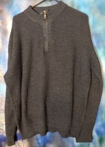 Blake And Manley Half Zip Sweater Gray Xl - £10.23 GBP