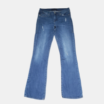 Rock &amp; Republic Kasandra Women&#39;s Size 6 Bootcut  Mid Rise Distressed Blu... - $14.37
