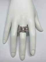Vintage 18 Karat White Gold Genuine Old European &amp; Single-cut Diamonds B... - $42,661.18 MXN