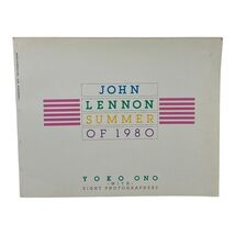 John Lennon : The Summer of 1980 Paperback Yoko Ono The Beatles 1983 Vin... - $8.00