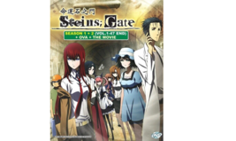 Steins; Gate Complete Series Season 1-2 (Episodes 1-47 &amp; OVA &amp; Movie) Anime DVD  - £23.24 GBP