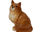 Beswick England Ginger Red Orange Persian Cat Seated Sitting 8&quot; Figurine... - £31.10 GBP