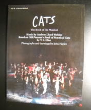 Cats The Book Of The Musical 1983 Andrew Lloyd Weber Softcover First Edi... - £7.06 GBP
