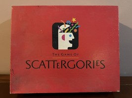 Vintage 1988 The Game Of Scattergories - 6 Books, All Cards, Timer, Die,... - $15.40 CAD