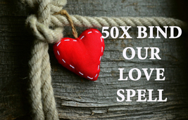 150x  BIND OUR LOVE UNBREAKABLE LOVE RELATIONS HIGH MAGICK RING PENDANT image 2