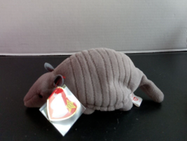 Ty Beanie Baby Tank  Armadillo 1995 9 line with Shell  - £5.29 GBP