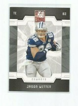 Jason Witten (Dallas Cowboys) 2009 Donruss Elite Football Card #30 - £2.38 GBP