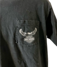 Men's Vintage 1995 Harley Davidson T- Shirt Cleveland OH Rock N Roll Sz Large image 10