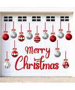 32PCS Christmas Garage Door Decorations Magnets - Merry Xmas Ball Holida... - $23.61