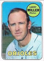 1969 Topps Larry Miller, Baltimore Orioles, Baseball Sports Card #323, C... - $1.95