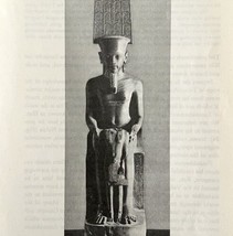 1942 Egypt Amun and Tutankhamun Historical Print Antique Ephemera 8x5  - $20.98