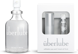 Uberlube Home and Travel Bundle Silver Lube Kit 55Ml Bottle Unscented Fl... - $850.15 MXN