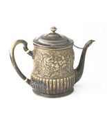 1875-1891 Tiffany &amp; Co Makers Silver Soldered Tea Pot American Repousse ... - €2.039,66 EUR