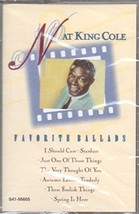 Favorite Ballads [Audio Cassette] Nat &quot;King&quot; Cole - $8.73