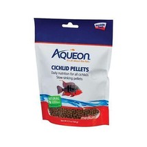 Aqueon Cichlid Food 1ea/Medium 4.5 oz - £4.70 GBP