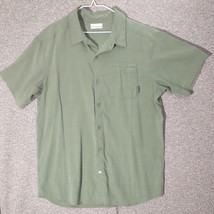 Columbia Shirt Mens Fishing Golf Hiking Large Button Up Shirt - $12.86