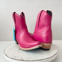Lane EMMA JANE Womens Cowboy Bootie 8 Western Hot Pink Cowgirl Short Ank... - $138.60