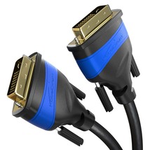Dual Link DVI cable  with ferrite core for interference-free signal tran... - $19.99
