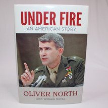 SIGNED By Oliver North &quot;Under Fire An American Story&quot; Hardback Book With DJ 2018 - £20.73 GBP